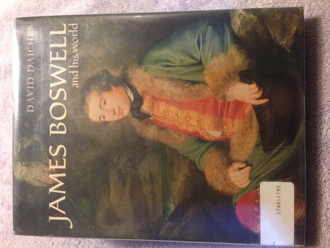James Boswell and his world — David Daiches