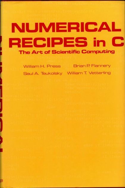 Numerical Recipes in C — W. H. Press