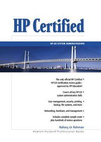 HP Certified: HP-UX System Administration — Rafeeq Rehman
