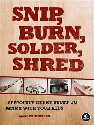 Snip, Burn, Solder, Shred: Seriously Geeky Stuff to Make with Your Kids — David Erik Nelson