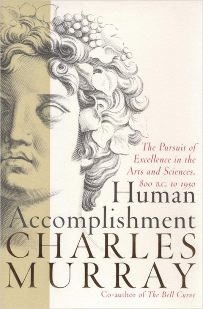 Human Accomplishment: The Pursuit of Excellence in the Arts and Sciences, 800 B.C. to 1950 — Charles Murray