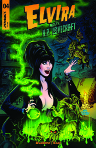 Elvira Meets H.P. Lovecraft, Volume 1, Issue #4 — David Avallone, Kewber Baal, Walter Pereyra, Taylor esposito, Joseph Rybandt