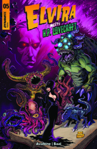 Elvira Meets H.P. Lovecraft, Volume 1, Issue #5 — David Avallone, Kewber Baal, Walter Pereyra, Taylor esposito, Joseph Rybandt