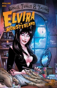 Elvira In Monsterland, Volume 1, Issue #3 — David Avallone, Kewber Baal, Walter Pereyra, Taylor esposito, Joseph Rybandt