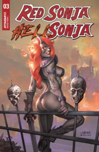 Red Sonja Hell Sonja #3, Volume One — Jordan Clark, Miriana Puglia, Ellie Wright, Jeff Eckleberry