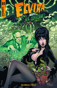 Elvira Meets H.P. Lovecraft, Volume 1, Issue #1 — David Avallone, Kewber Baal, Walter Pereyra, Taylor esposito, Joseph Rybandt